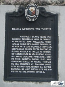 Metropolitan Theater Marker