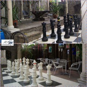 Giant Chess Board at Pan-de Amerikana, Marikina