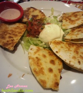 quesadillas