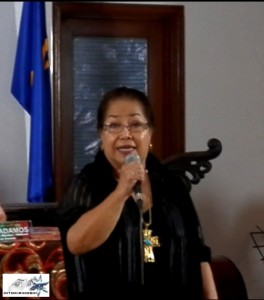 Veteran actress-Radio Drama personality Vangie Labalan 