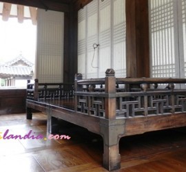 pagmamahal sa korean traditional bed Hanok